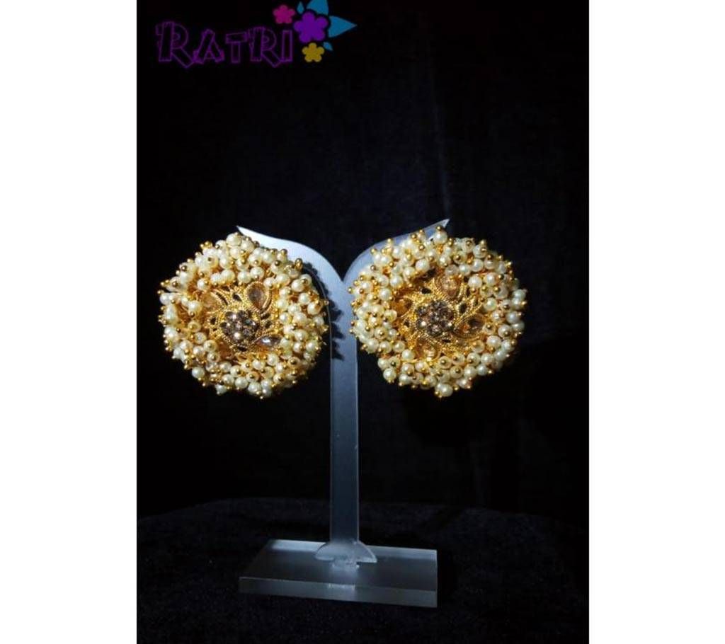 Gajra Round Earring !!