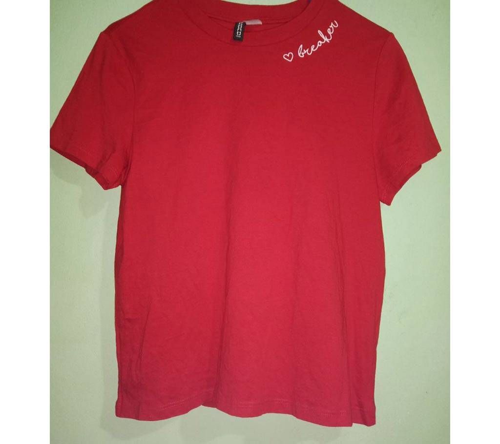 Girls Tops 02 -red 