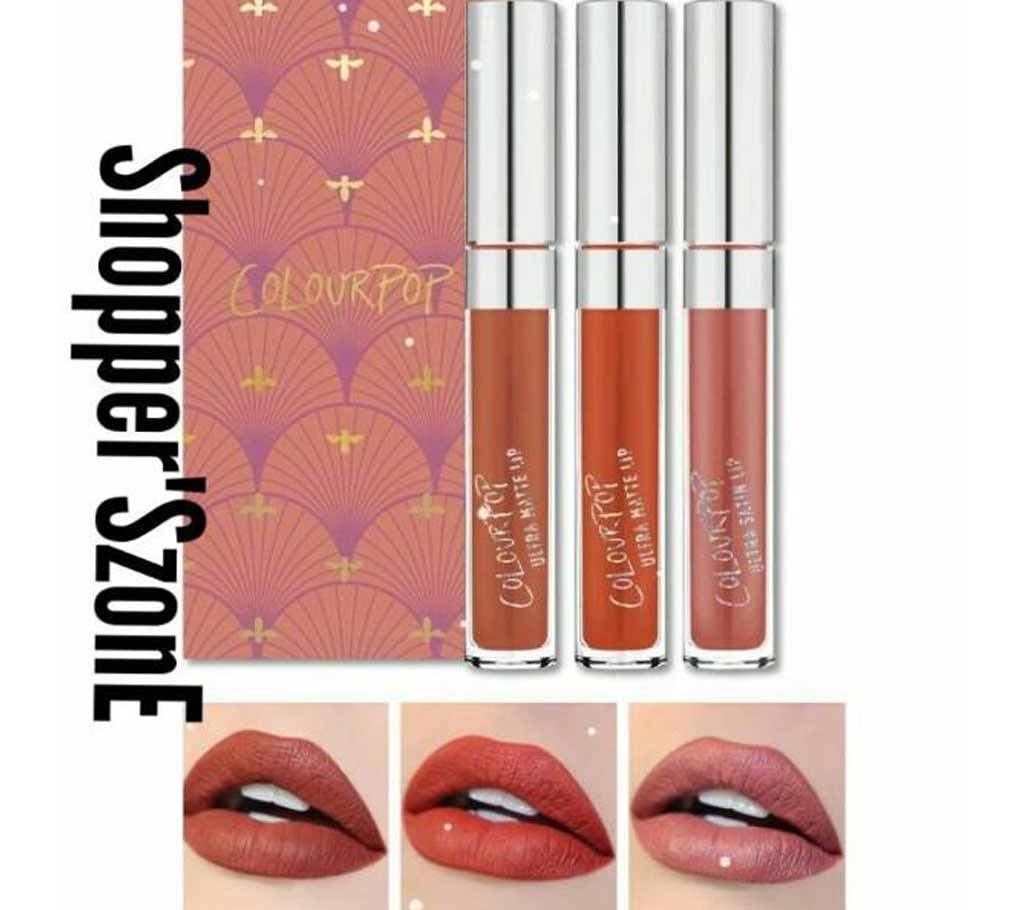Colourpop Ultra Matte Lip Bundle-Up and Away