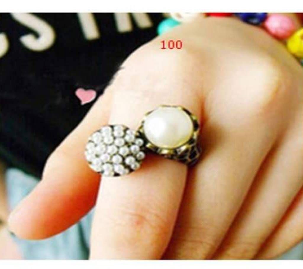 Double stone Ring
