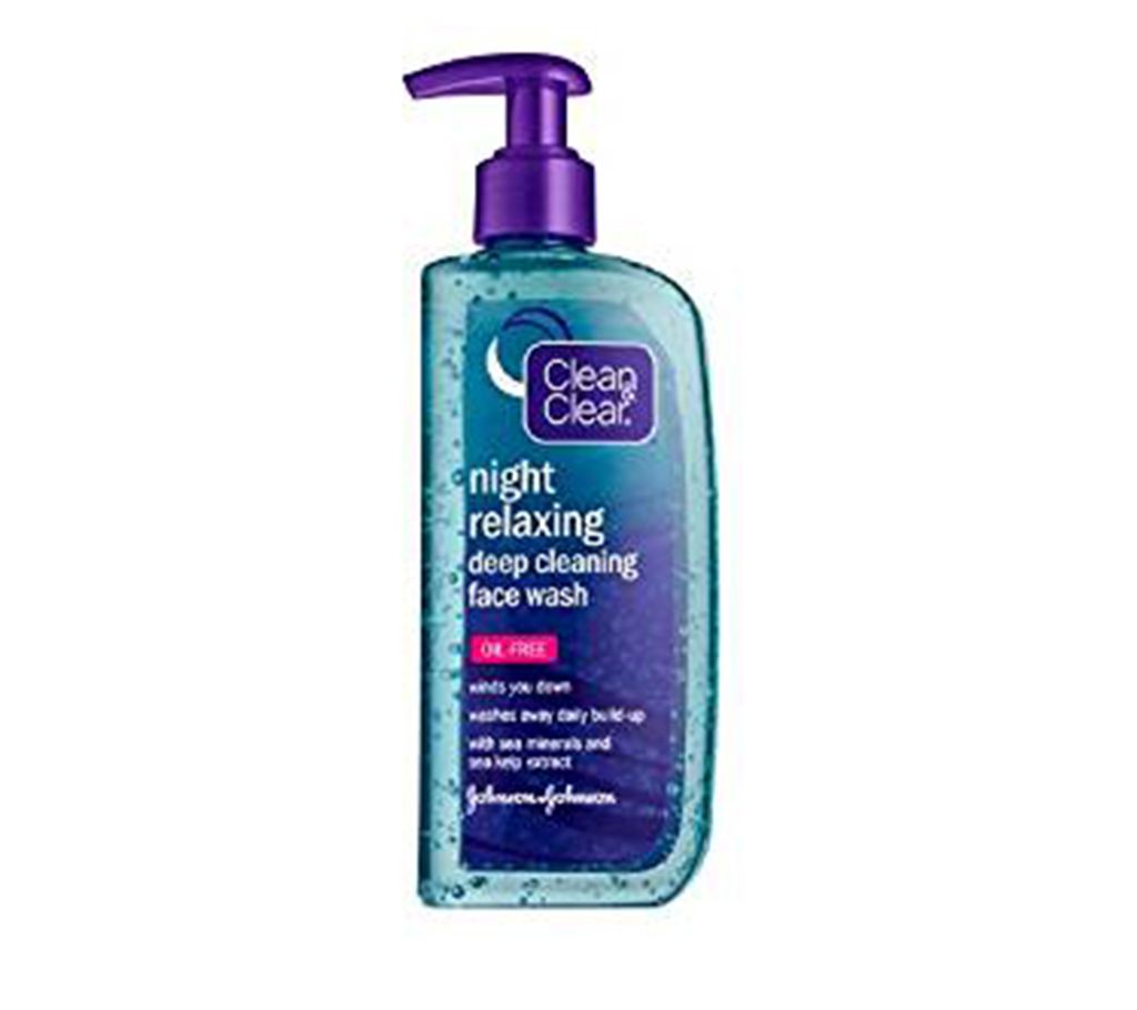Clean & Clear Night Relaxing Face Wash USA