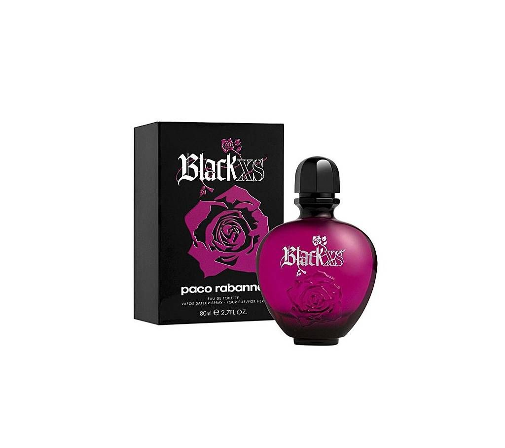  Paco Rabanne Black Perfume -Purple and White (USA)