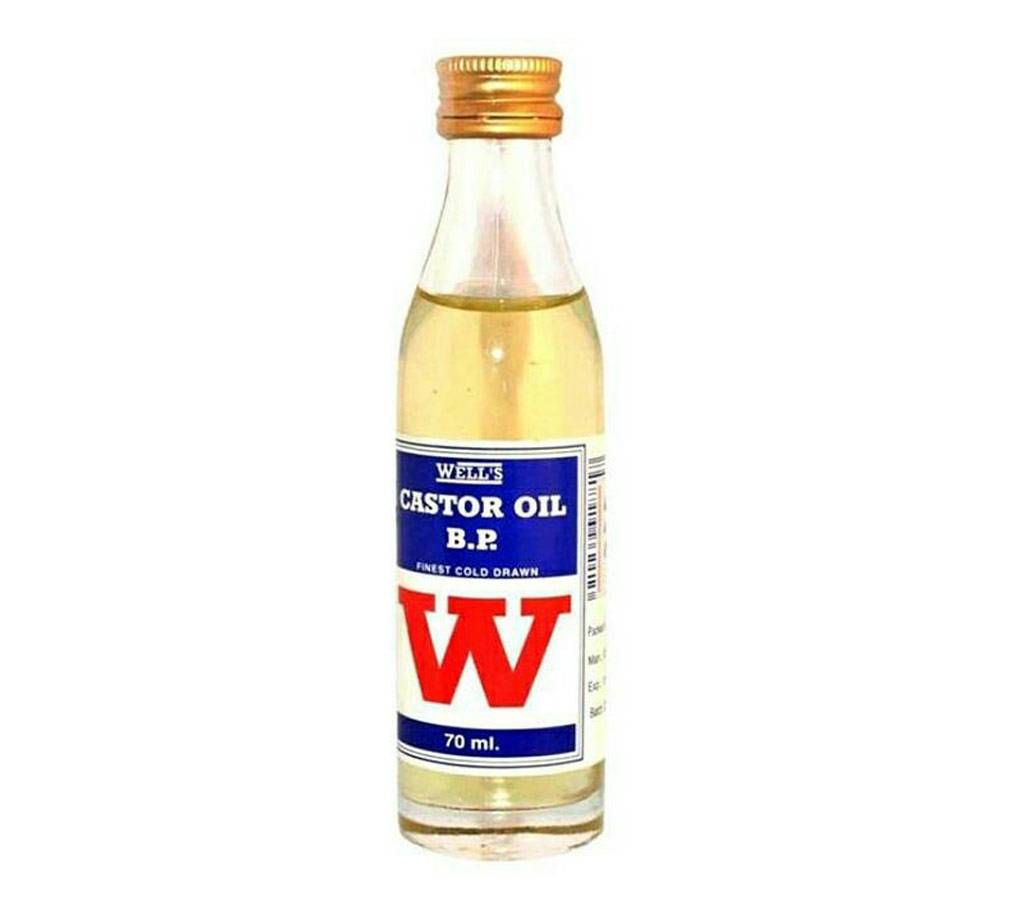 Well's Castor Hair Oil - 70ml (London)