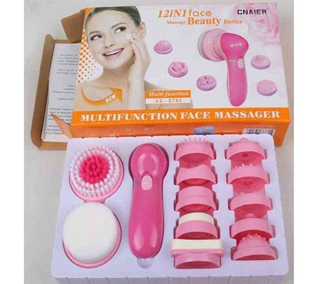 12 in 1 Face Messenger Beauty Device