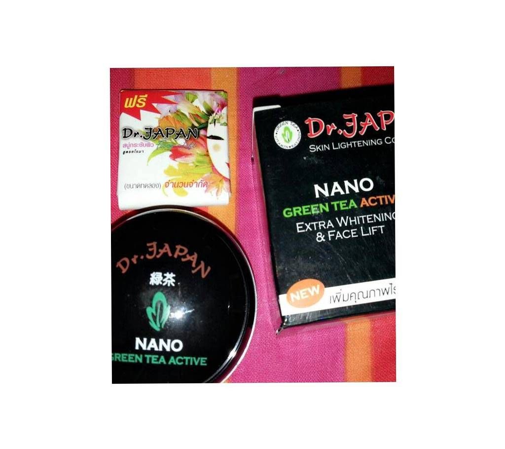 Dr.Japan NANO Green Tea Active Extra Whitening Face Cream Thailand