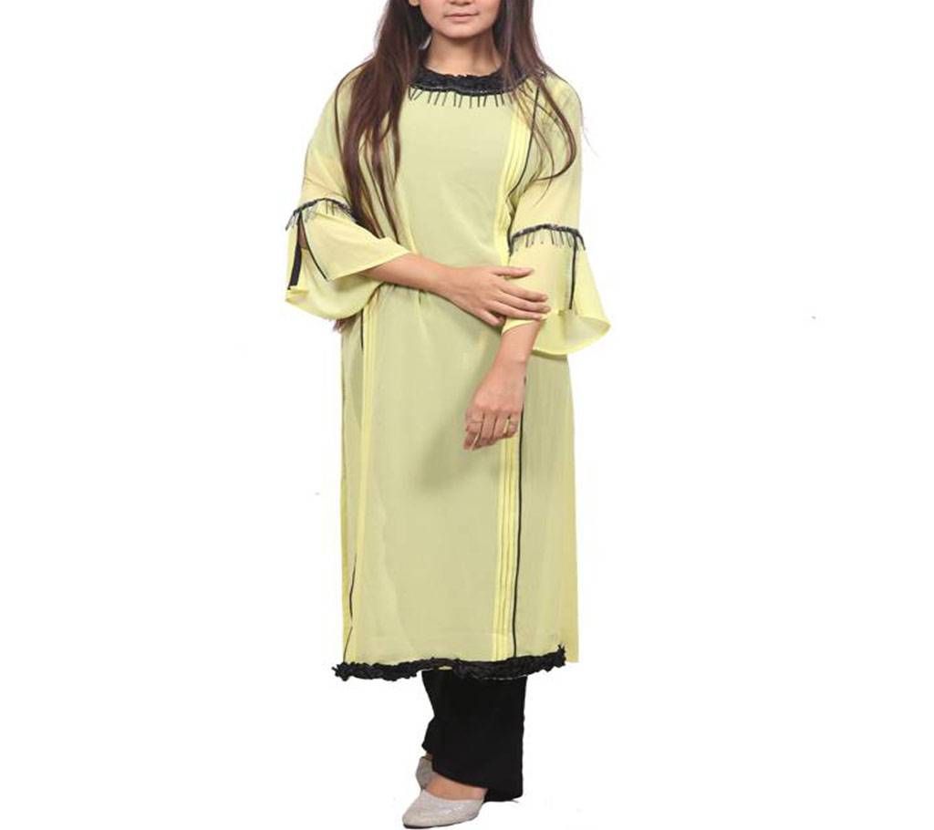 Ladies Cotton Crafted Kurti