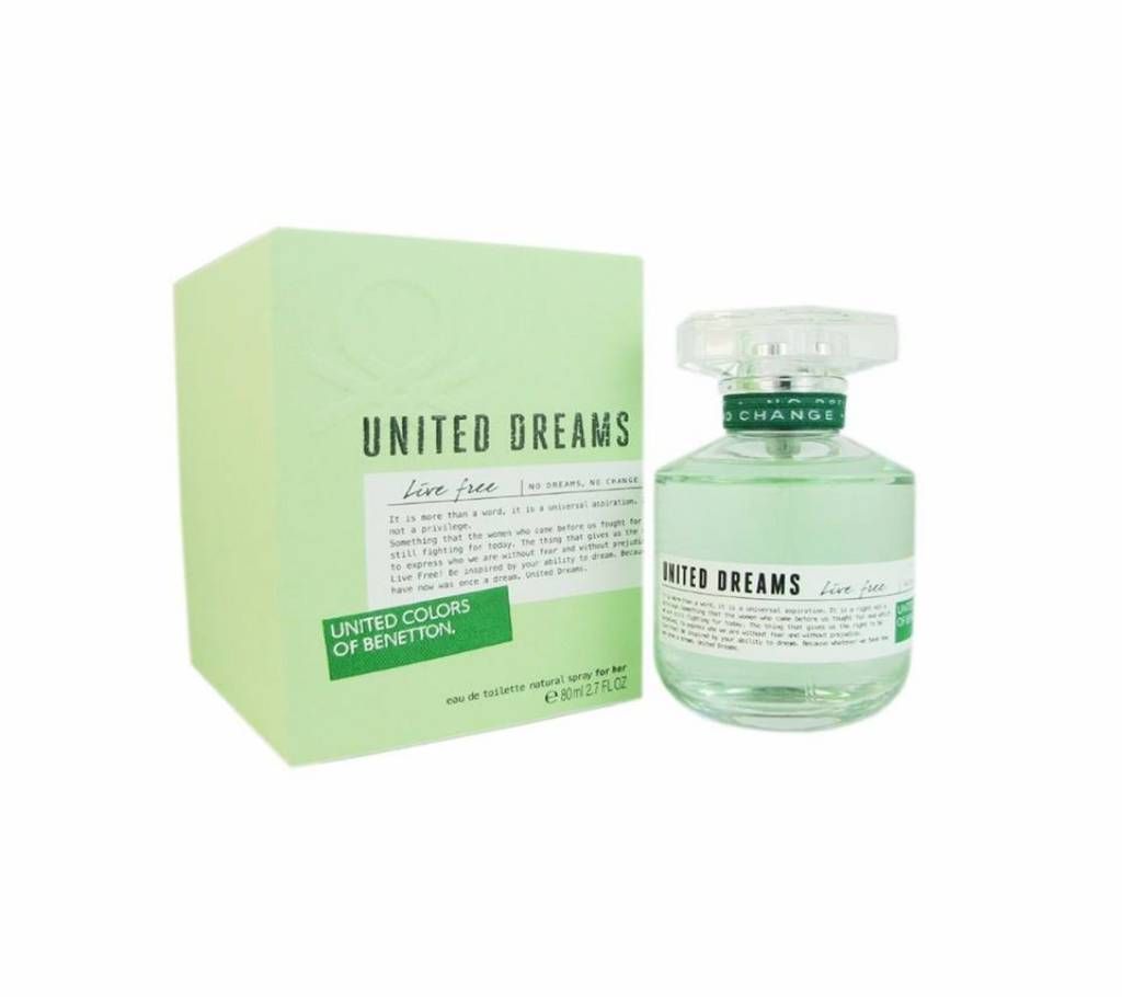 United dreams live free Perfume 100ml France