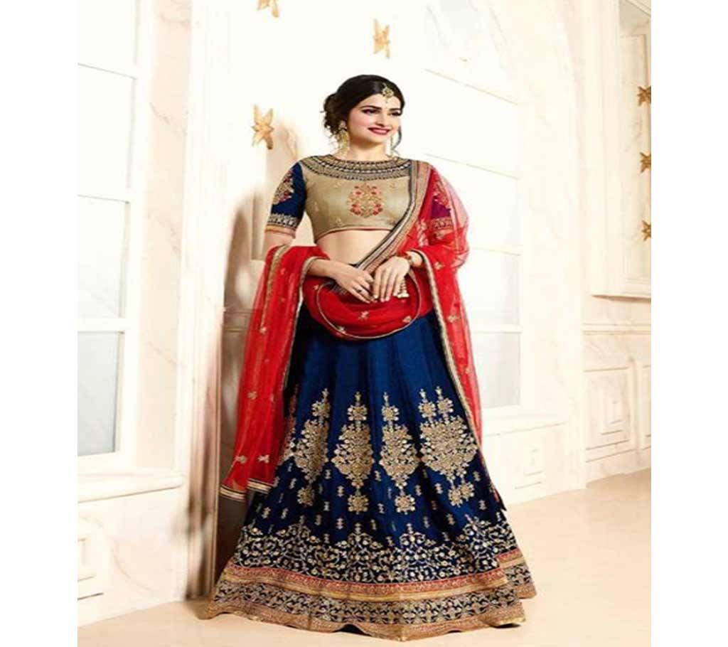 Gorgeous Embroidery Georgette Chosha Lehenga