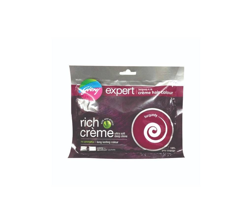 Godrej Expert Rich Creme Burgundy Hair Colour 20ml Indian 