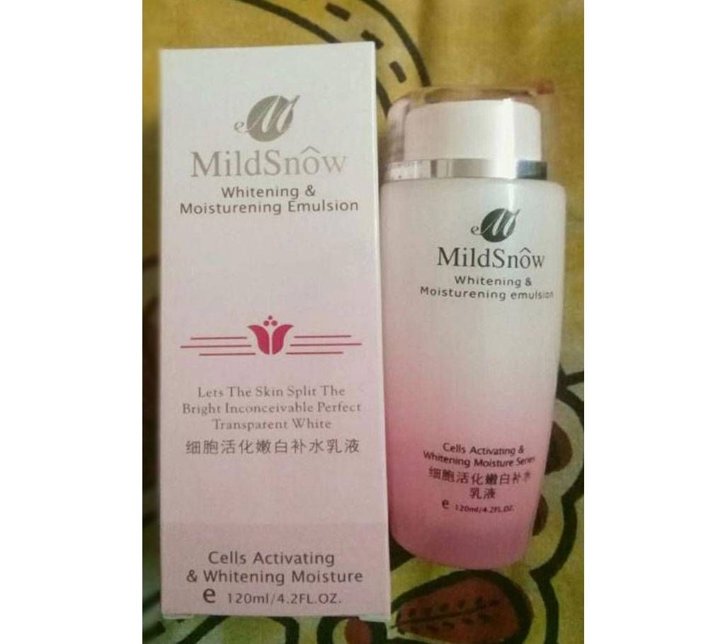 Mildsnow Whitening & Moisturening Emulsion 120ml China