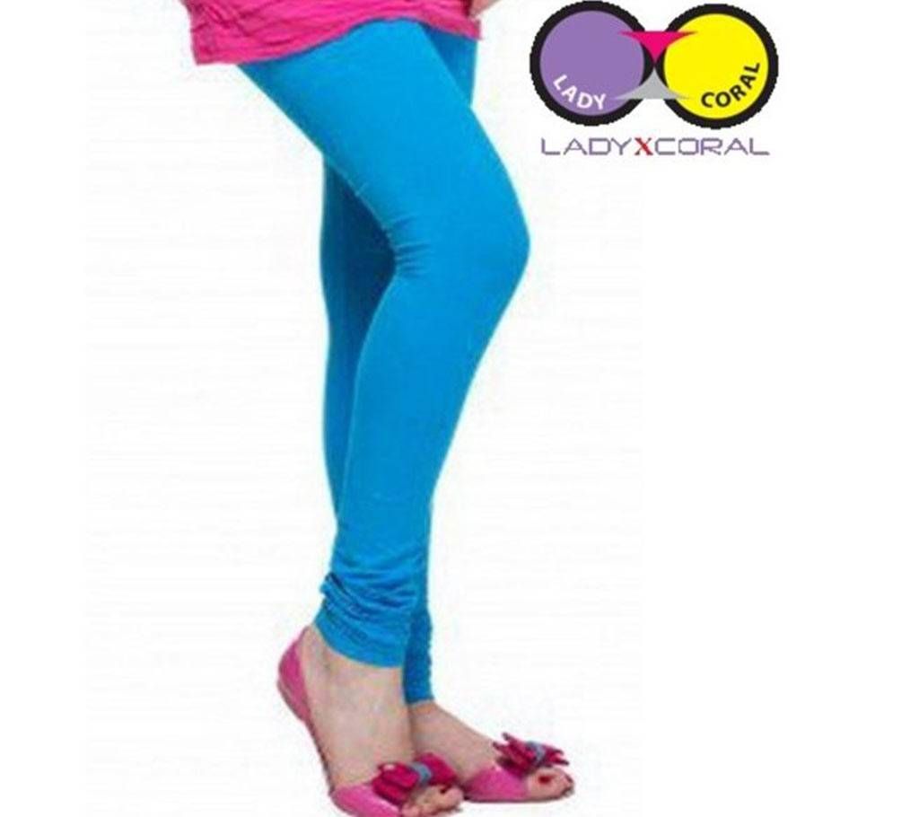 SKY BLUE Women Comfortable Cotton Spandex Leggings
