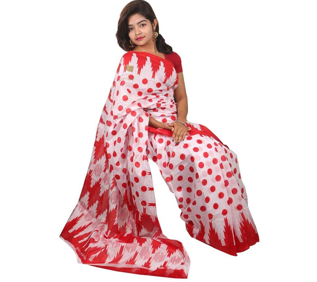 Boishakhi Ball Round Cotton Sharee