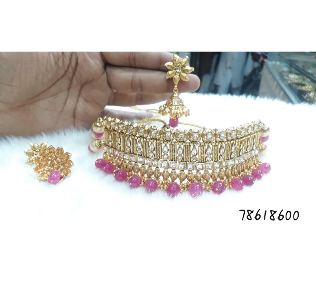 indian jaipuri choker