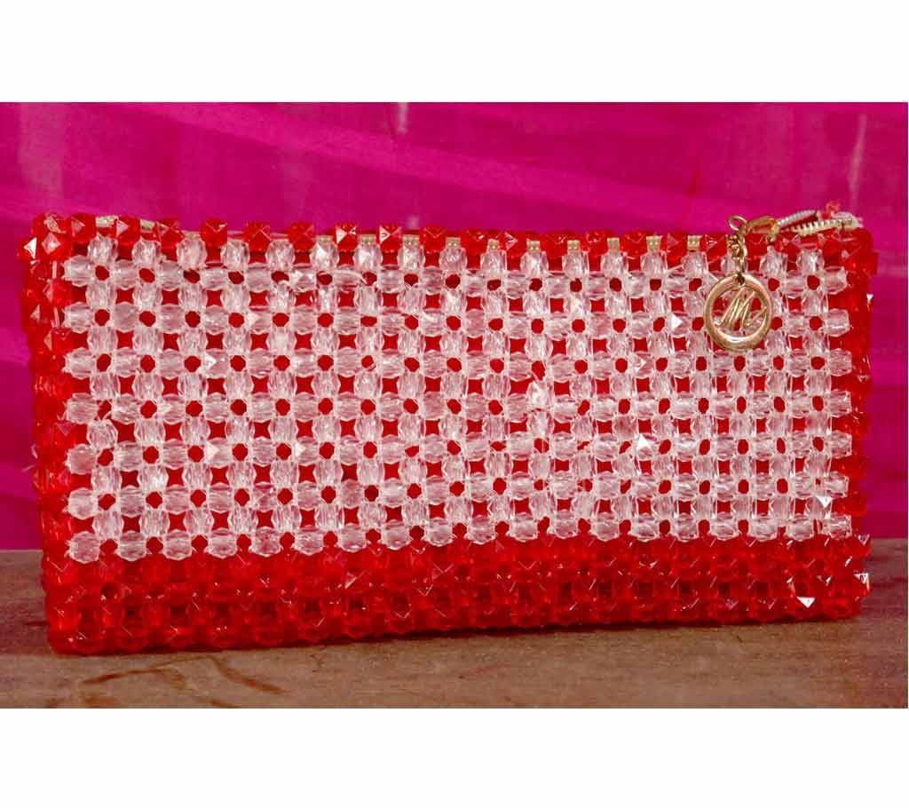 Ladies Crystal Hand bag - 01 (ESC-53)  combo (2 Piece
)