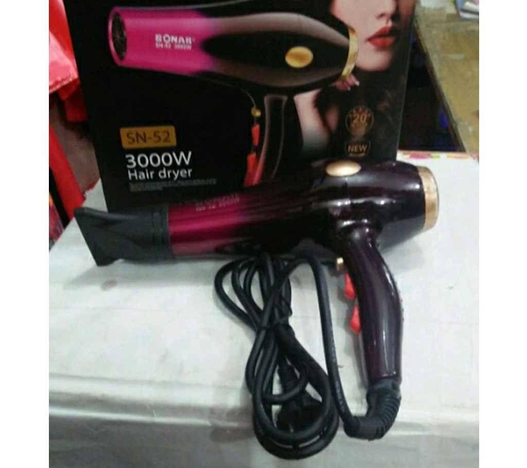 sonar hair dryer sn-52 3000w