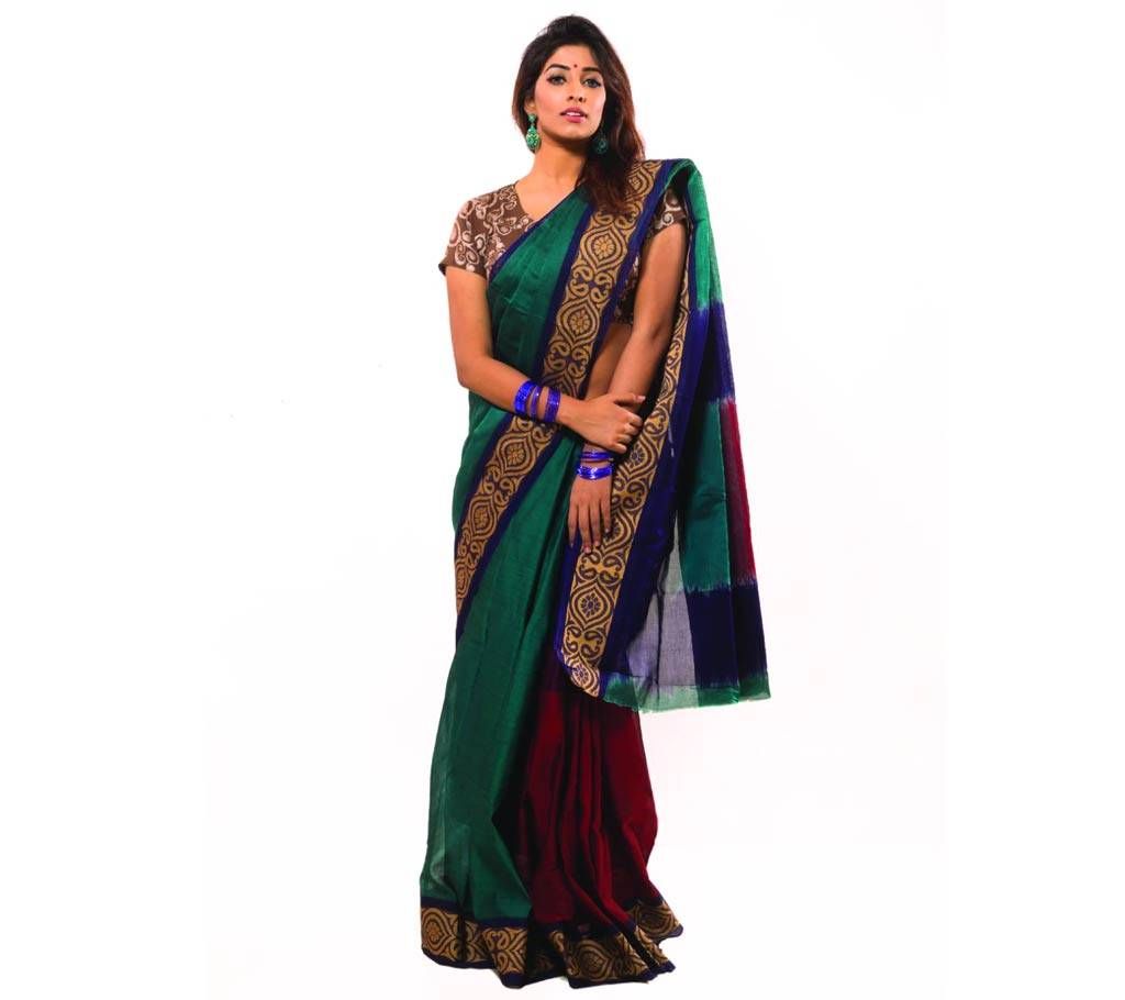 Tangail Half Silk Saree with Blouse Piece 