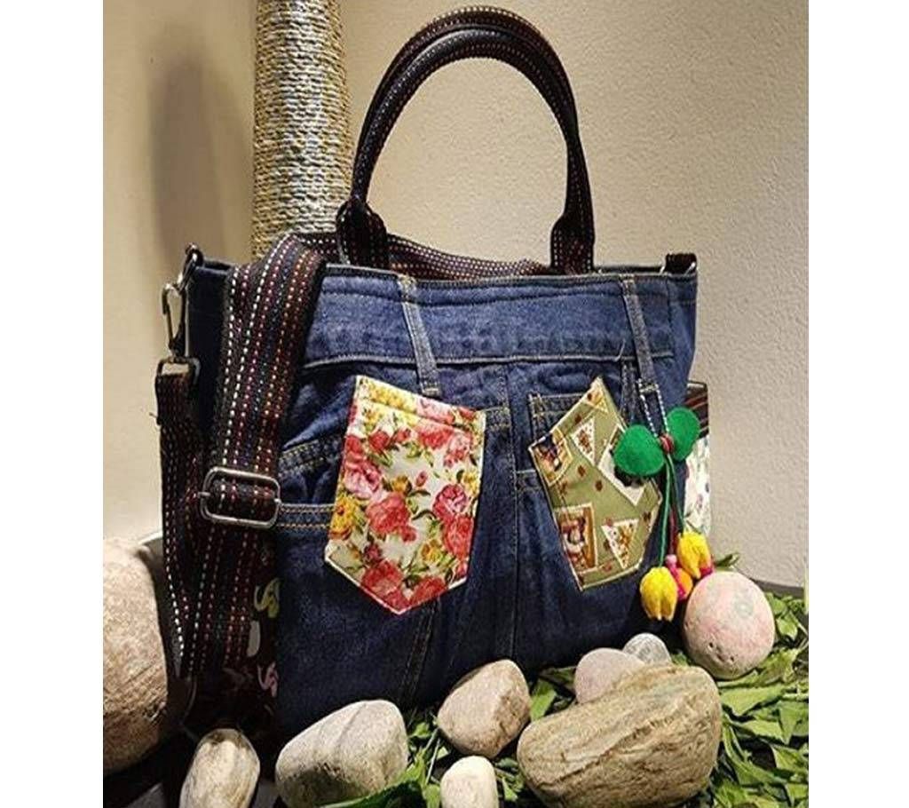 Denim - Multi Color - shoulder bags