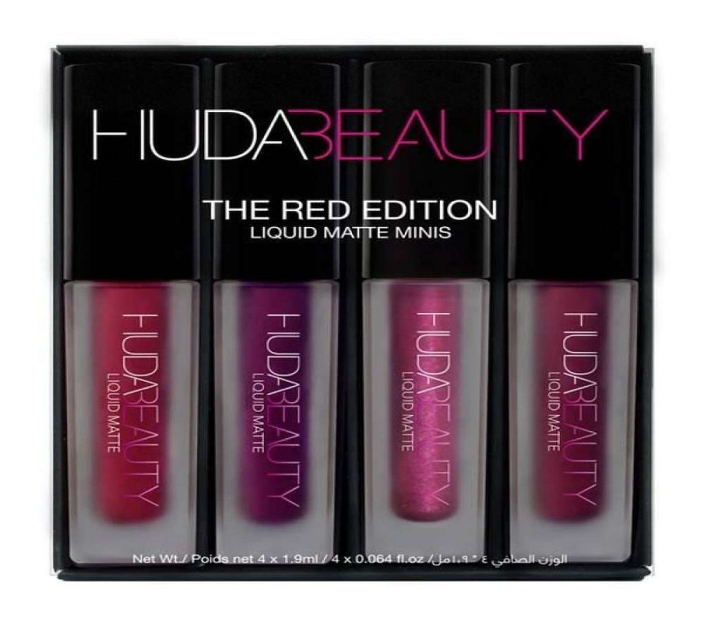 Matte Liquid Lipstick Mini Set - Red Edition