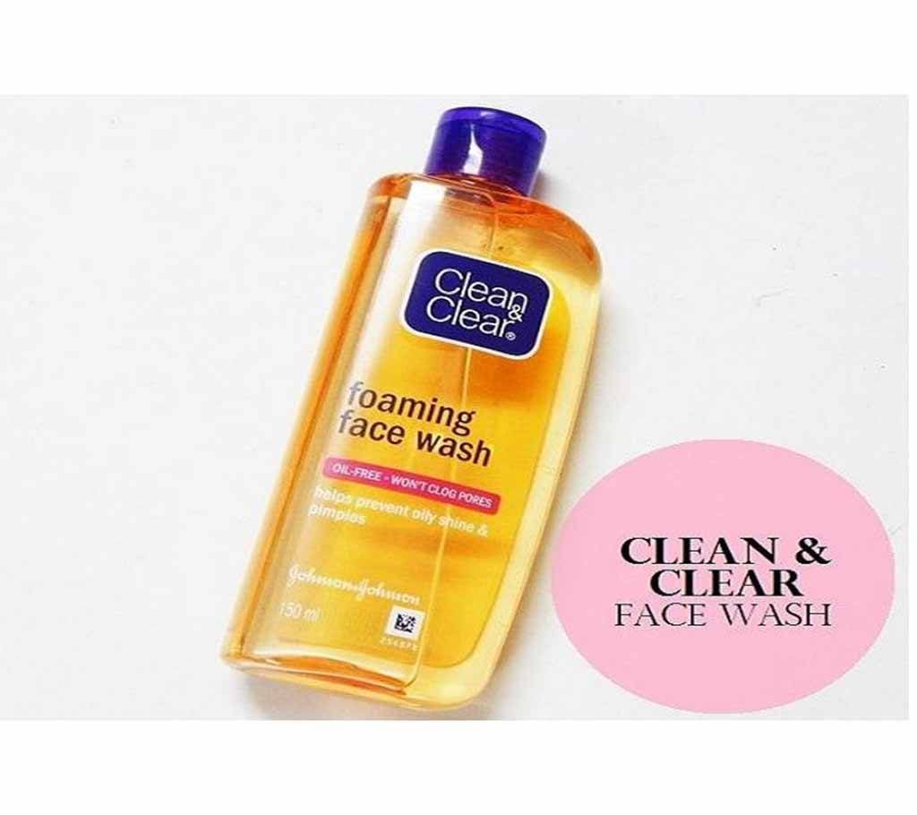 Clean & Clear Foaming Face Wash 100ml India