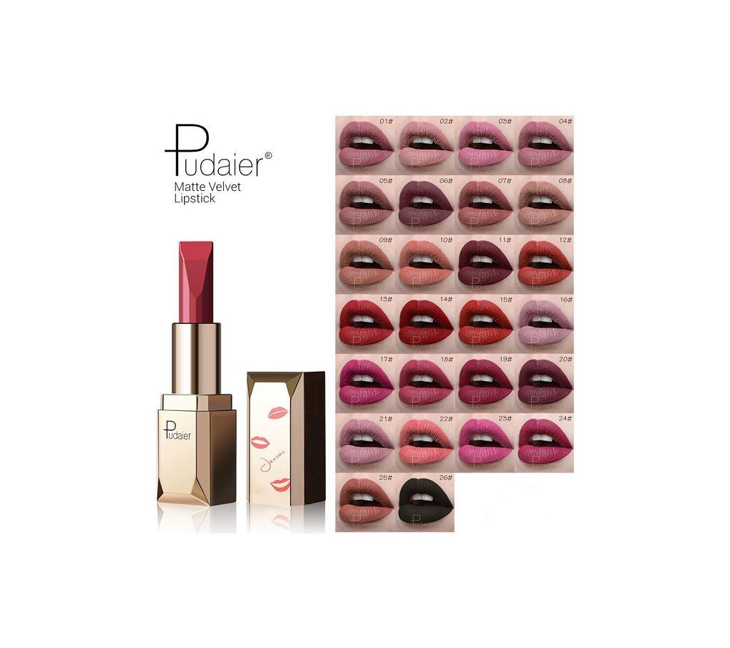 25% OFF Pudaier Mini Matte Velvet Lipstick (P1221)