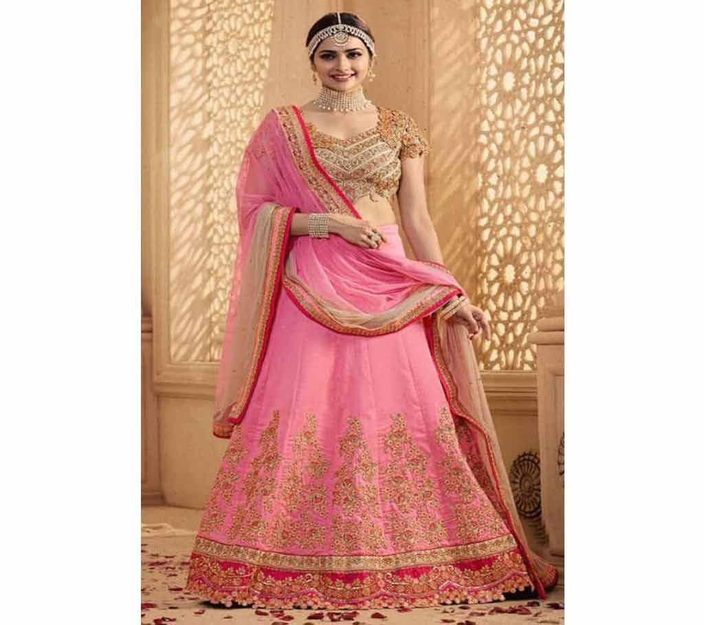 Unstitched Indian Weightless Soft Georgette Lehenga