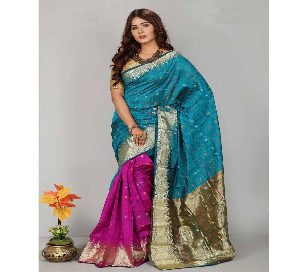 Full Silk Saree with Blouse Piece 