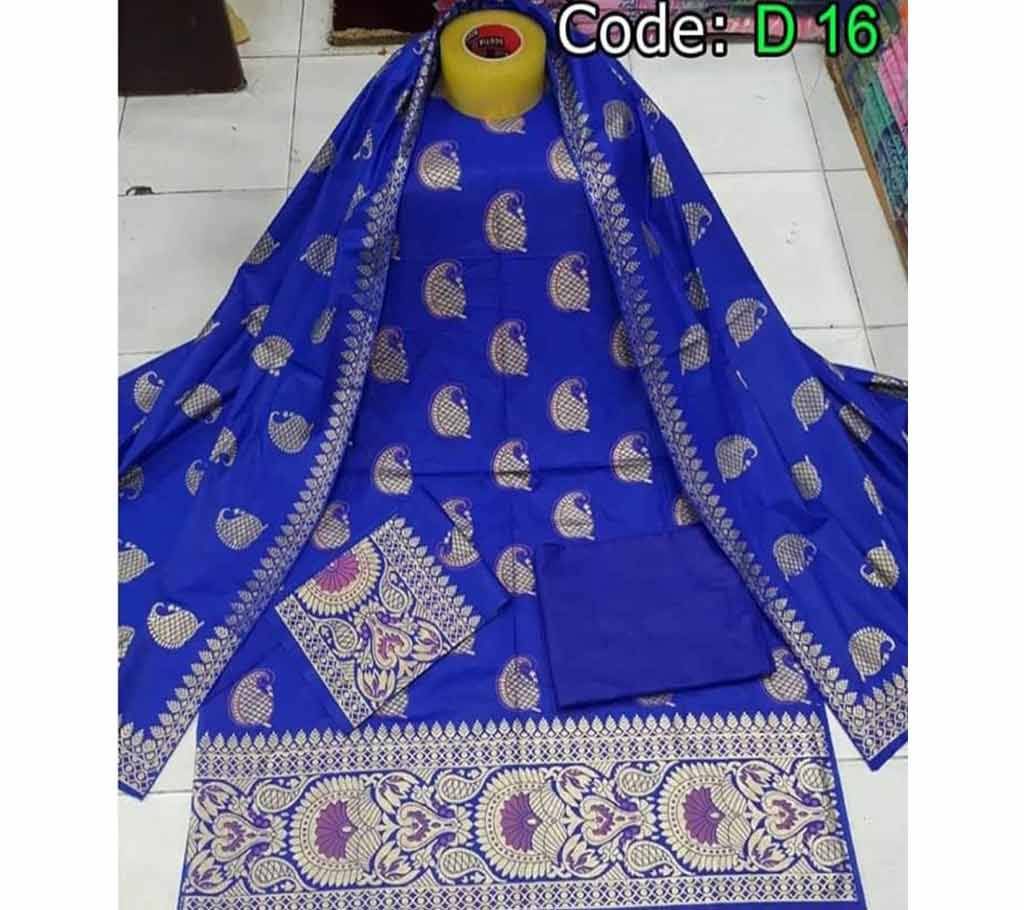 Katan Skin Print Cotton Shalwer Kameez for Women-25