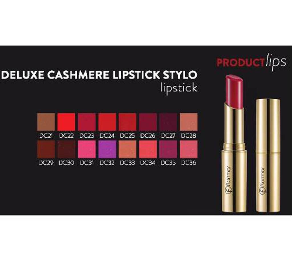 FLORMAR DELUX CASHMERE LIPSTICK - 3 gm