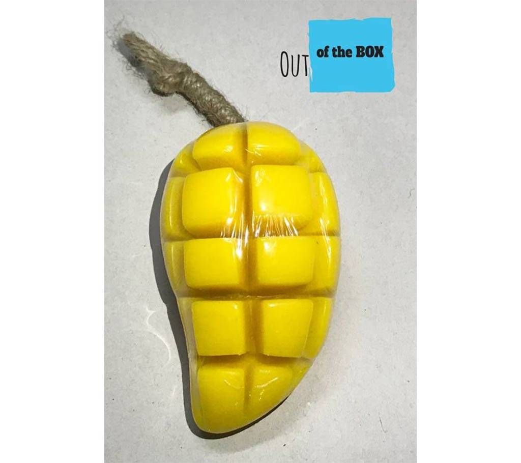 mango shape soap