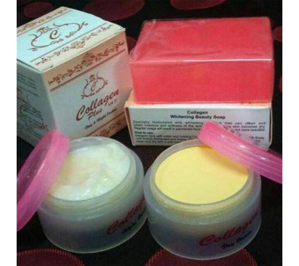 Collagen Fairness cream-Day&Night+Soap
