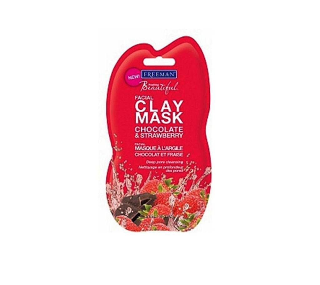 Freeman Facial Clay Mask, Chocolate & Strawberry USA