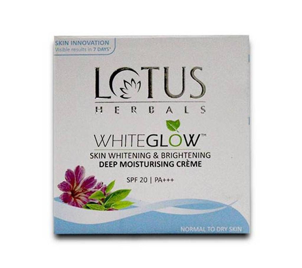 Lotus Herbals WhiteGlow Moisturising Cream-India
