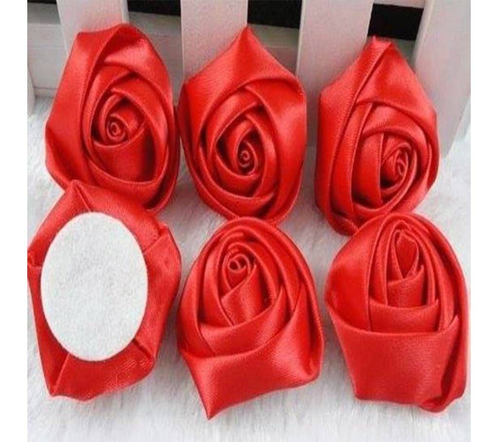 rose hijab brooch pin for hijab- 6 pcs set 