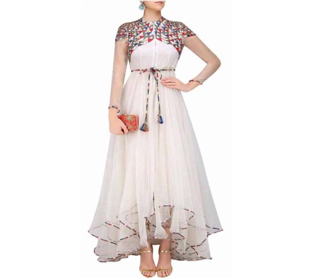 White Unstitched Gown (Copy)