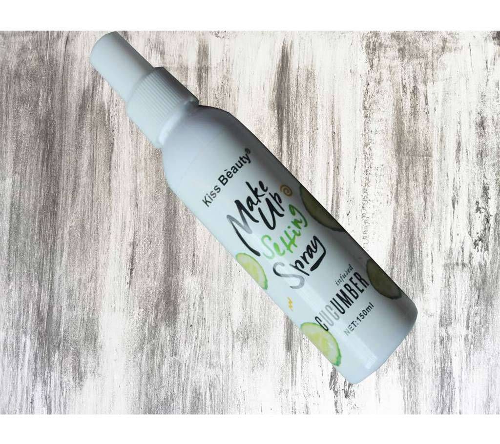 Kiss Beauty Make Up Setting Spray Cucumber - 150ml - Malaysia