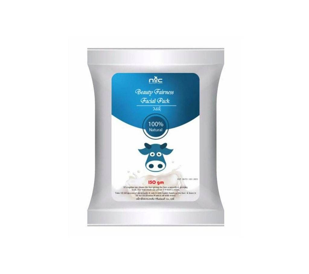 NOC Beauty fairness Facial pack Milk 150g Thailand