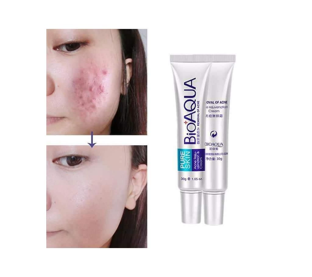 Biaquoa Pure Skin Acne Cream 30gm China