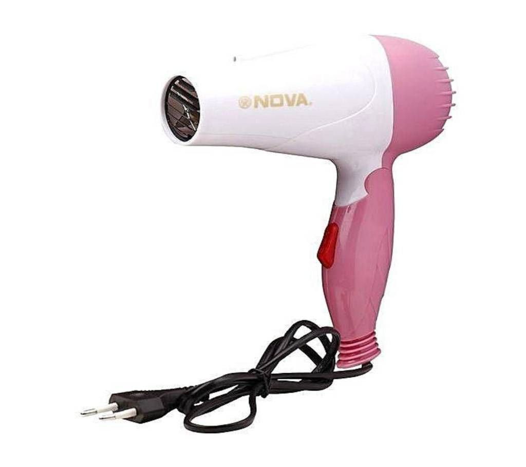 Hair Dryer - White and Pink