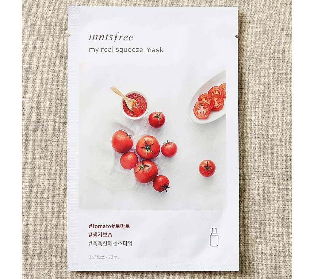 Innisfree Squeeze Mask- 20ml (tomato) 20 ML - South Korea 