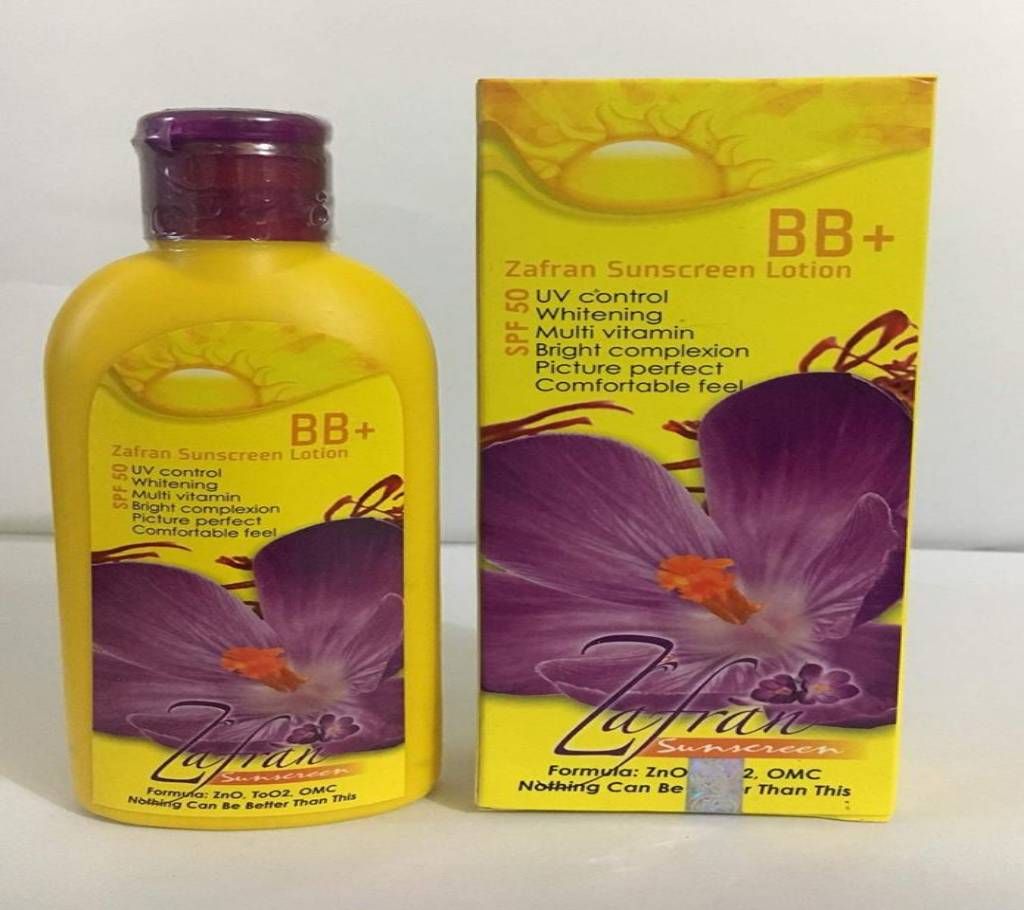 Zafran sunscreen Lotion BB+