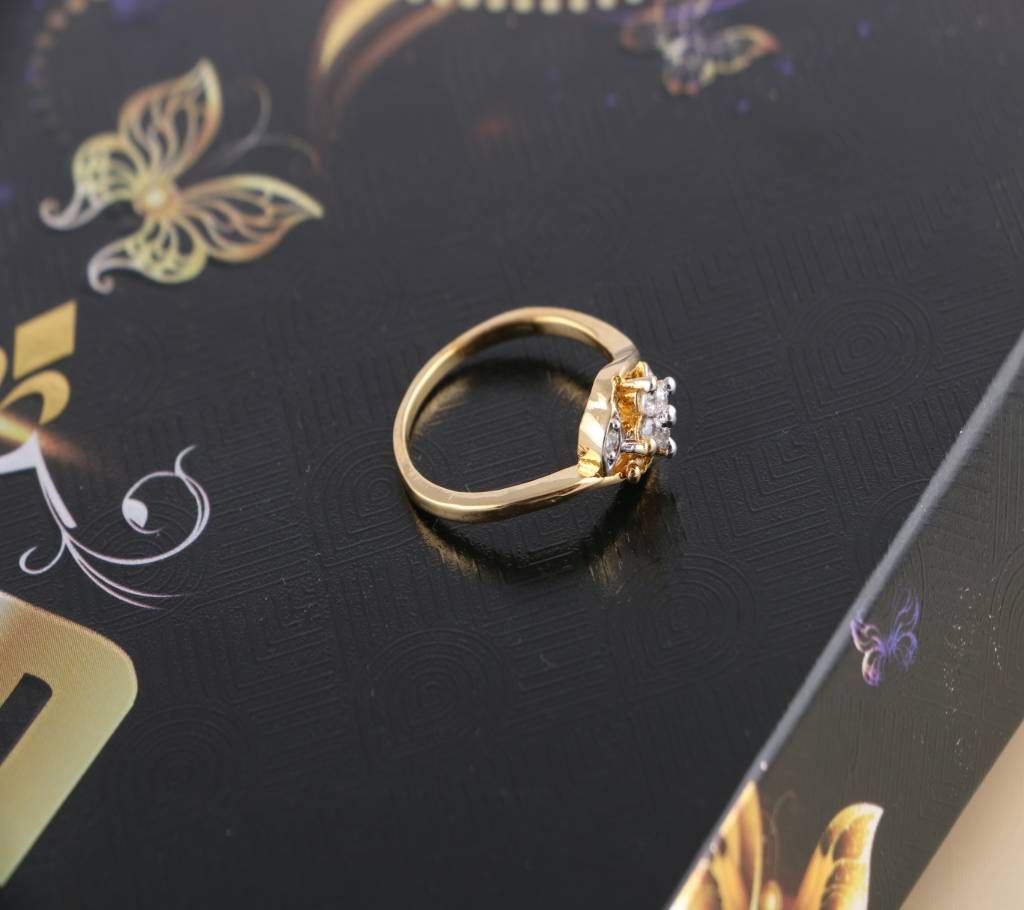 american diamond cut finger ring-656