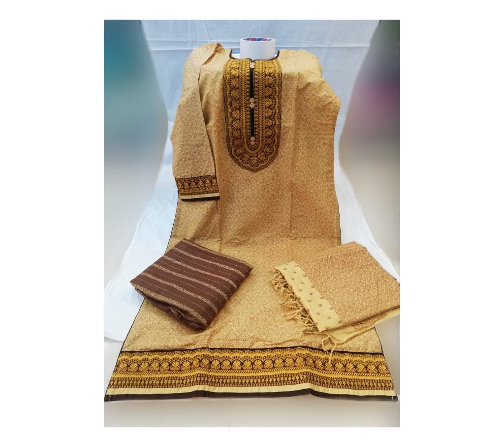 Stitched Saloar Kamij set