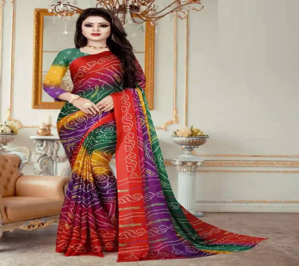 Chunri Georgette Saree