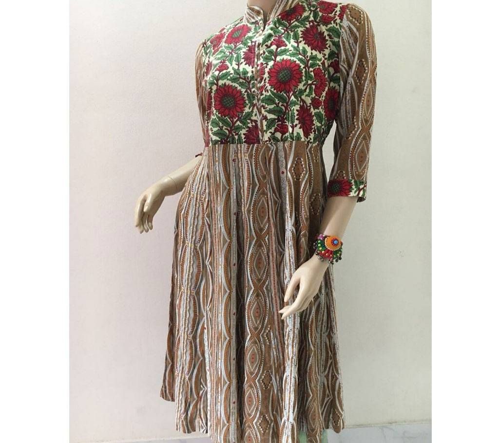 Single anarkoli kurti