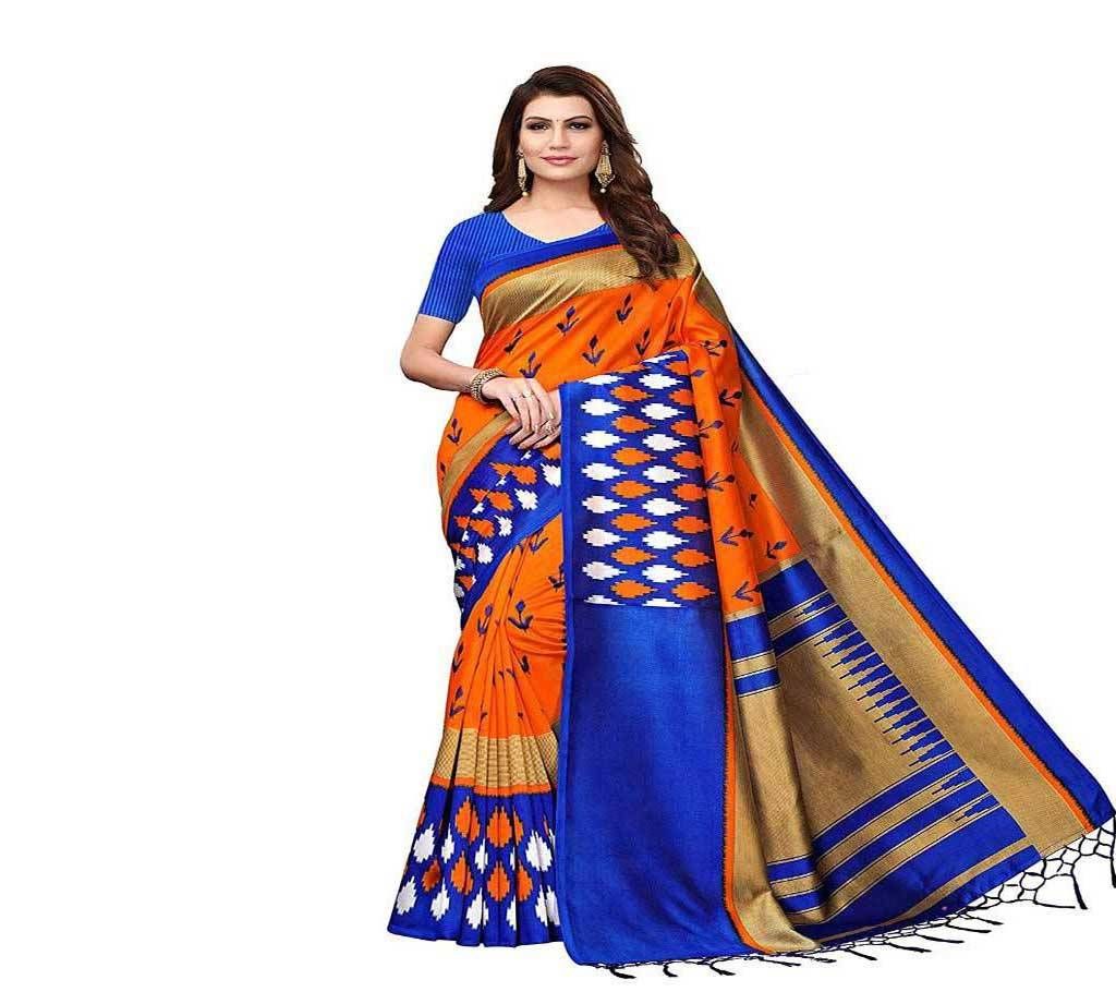 DESIGNER Silk Saree with Blouse Piece