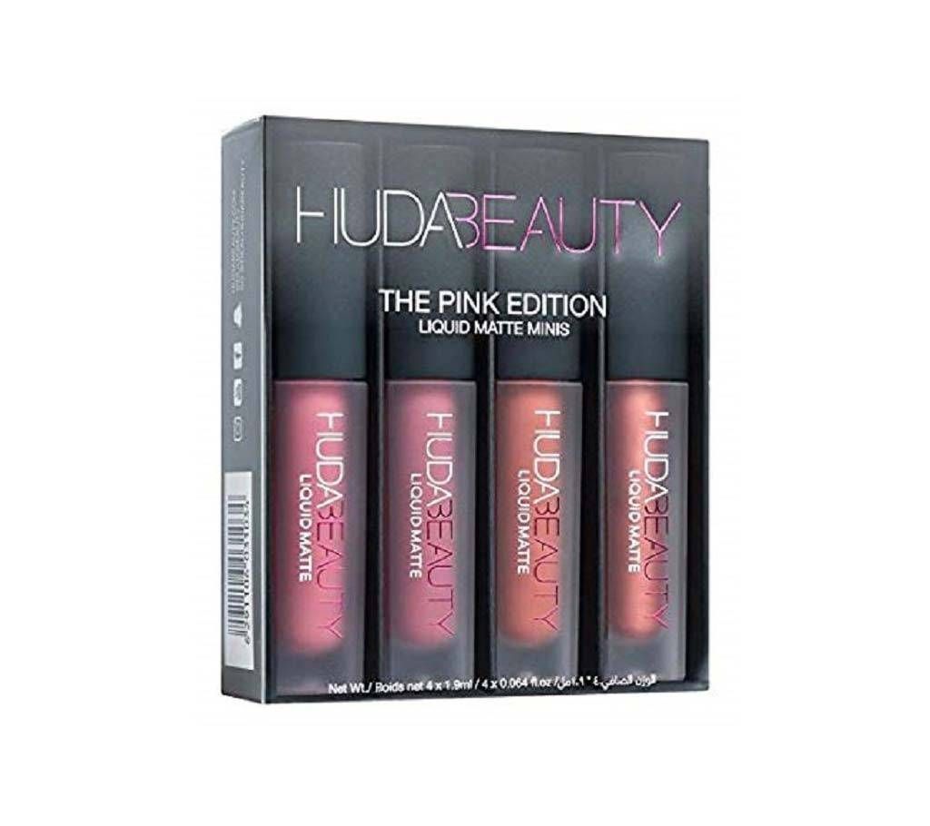 Huda Beauty Pink Edition Liquid Matt Lipstick
