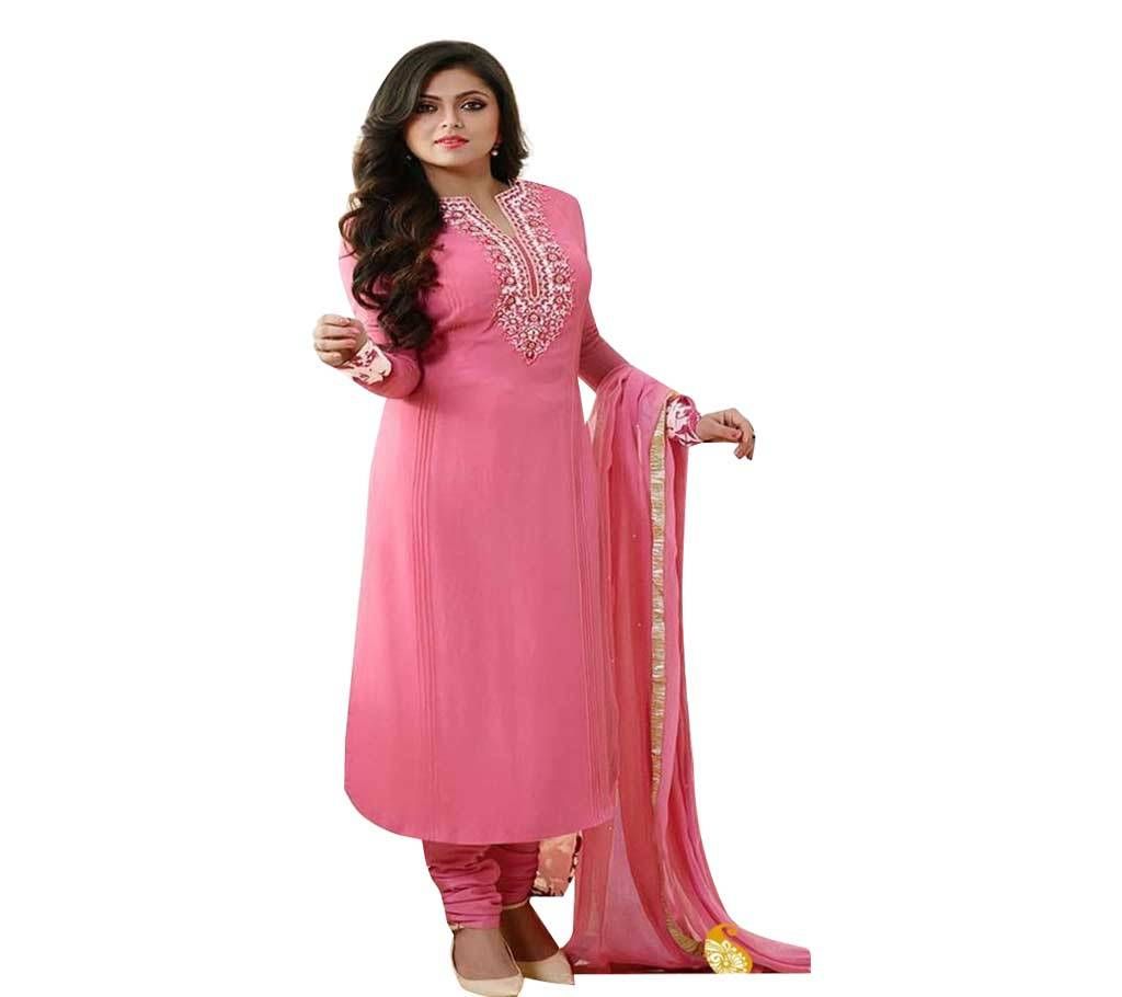 unstitched skin printed Rajdhani voyel cotton  salwar kameez stblock-191