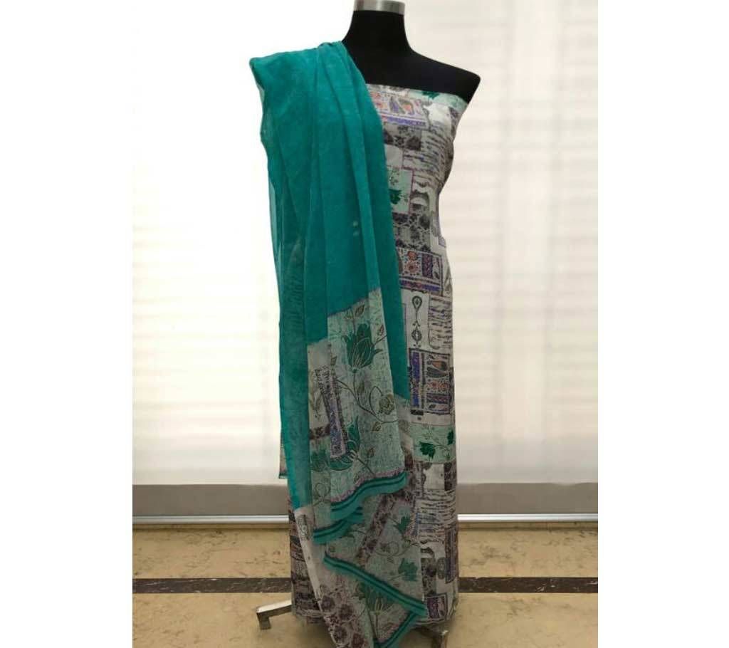Digital Rishika silk catalog  51 Unstitched Three Piece  