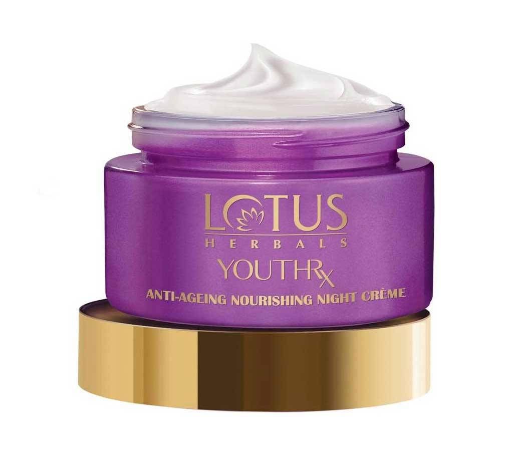 Lotus Herbals Youthrx Night Cream  50gm India