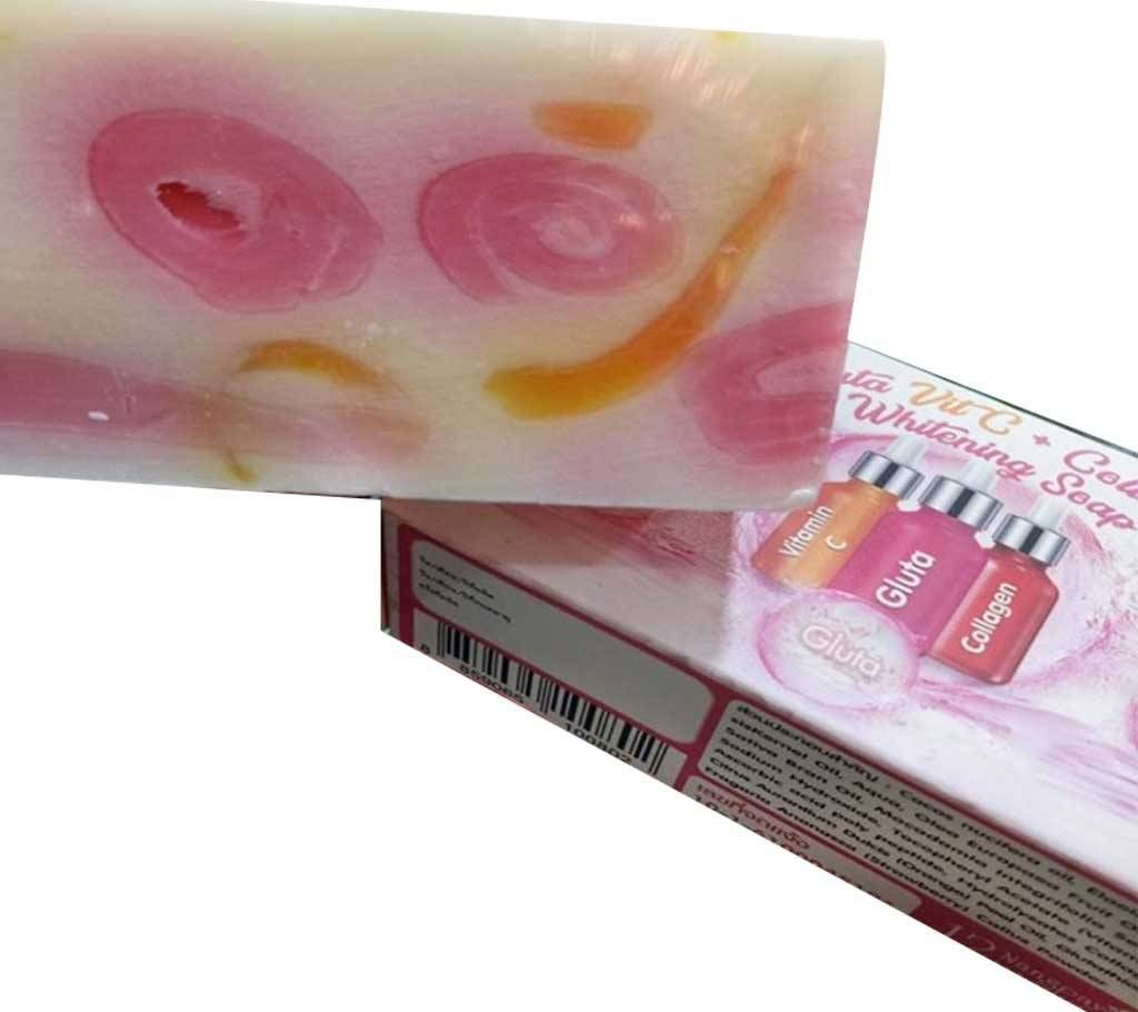 Gluta Vitamin C Collagen Whitening soap-100gm-Thailnd 